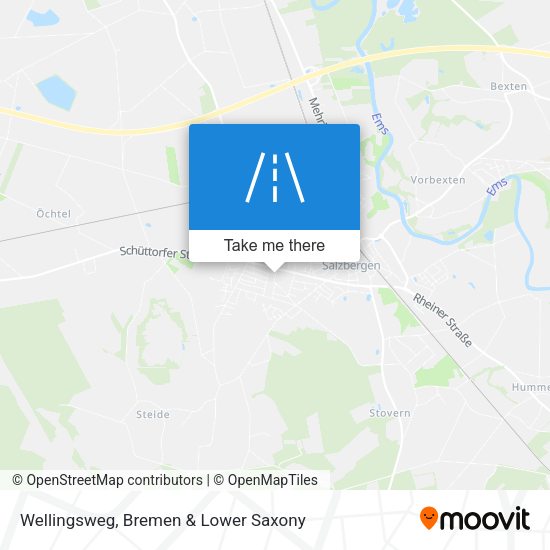 Wellingsweg map