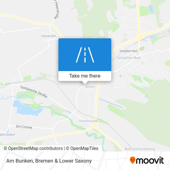 Am Bunken map
