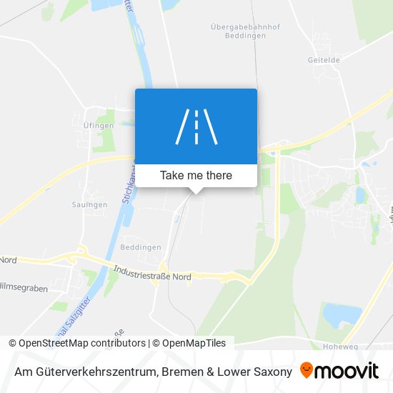 Am Güterverkehrszentrum map