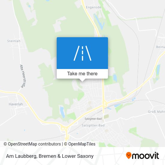 Am Laubberg map
