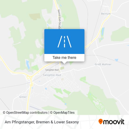 Am Pfingstanger map