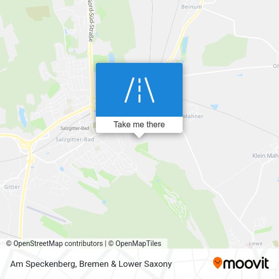 Am Speckenberg map