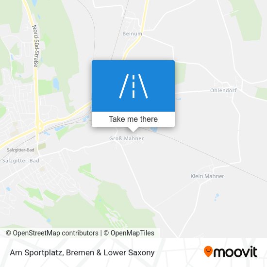 Am Sportplatz map