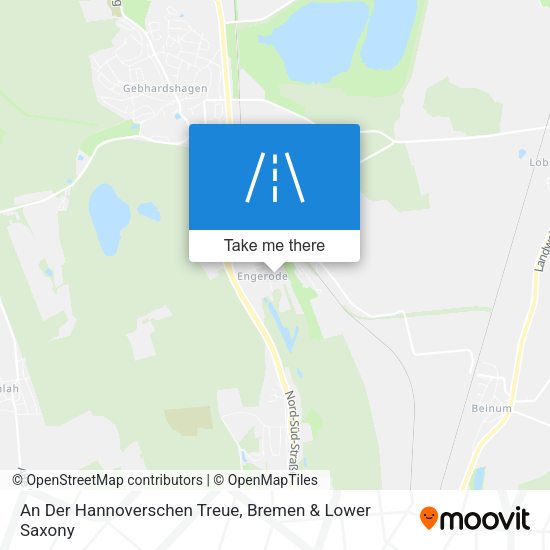 An Der Hannoverschen Treue map