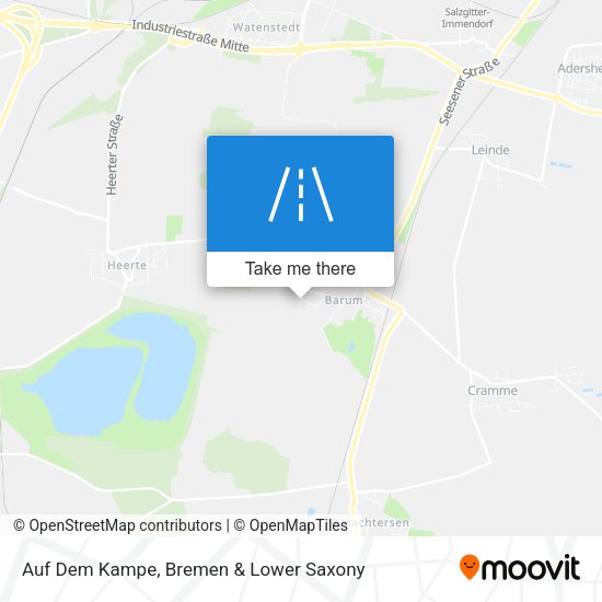 Auf Dem Kampe map