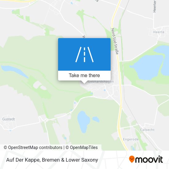 Auf Der Kappe map