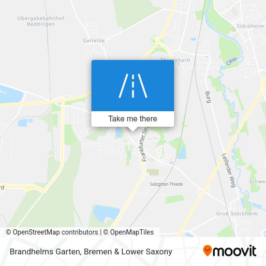Brandhelms Garten map