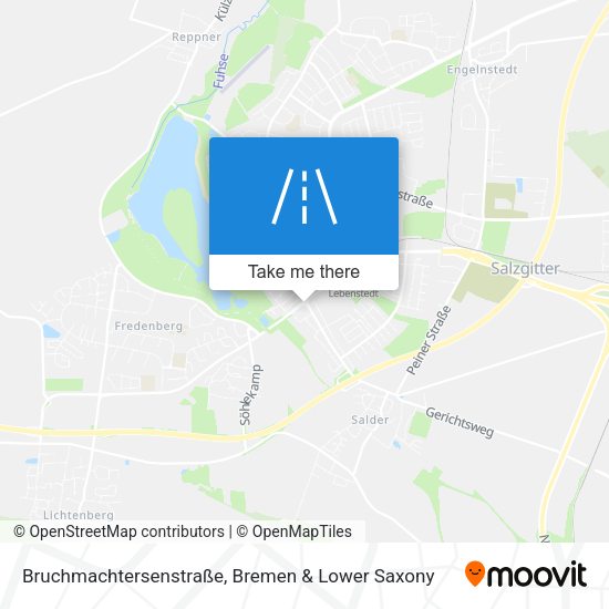 Bruchmachtersenstraße map