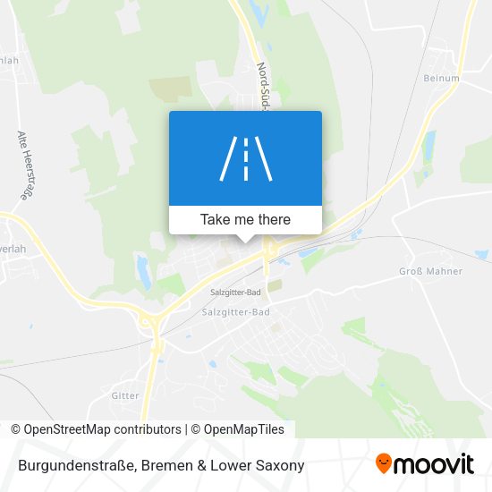 Burgundenstraße map