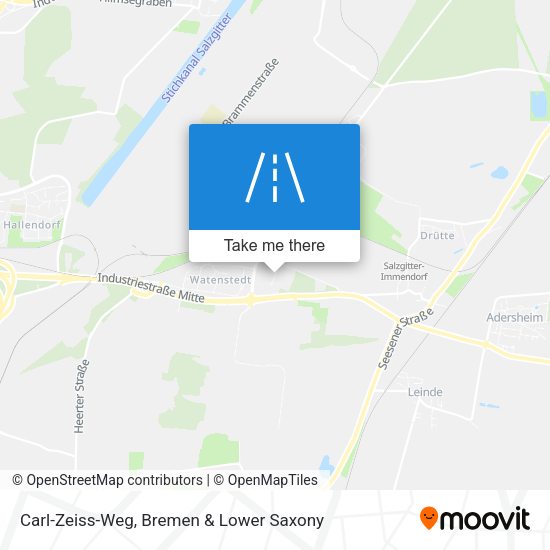 Carl-Zeiss-Weg map
