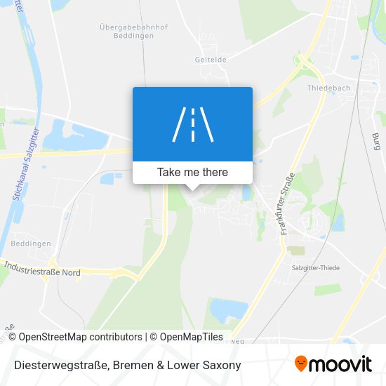 Diesterwegstraße map