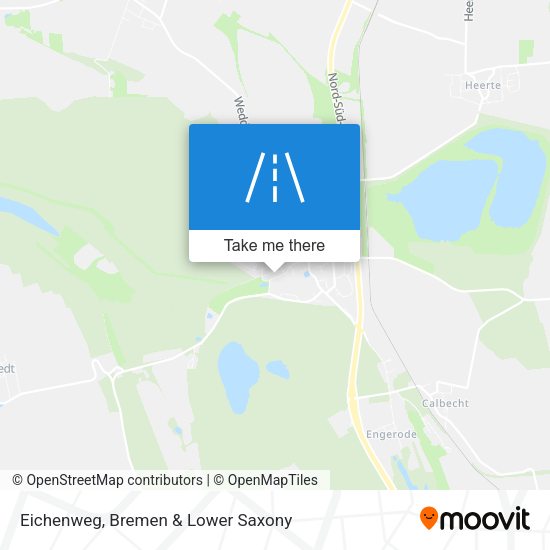 Eichenweg map