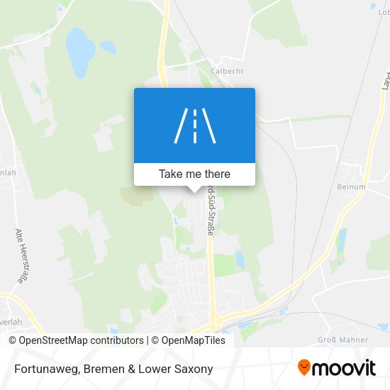 Fortunaweg map