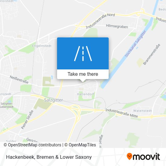 Hackenbeek map