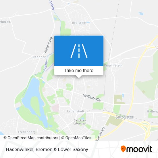 Hasenwinkel map