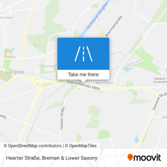 Heerter Straße map
