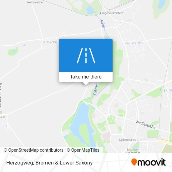 Herzogweg map
