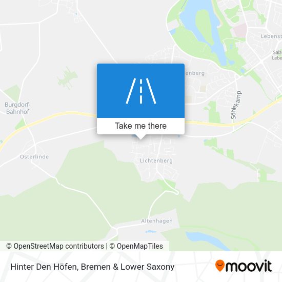 Hinter Den Höfen map