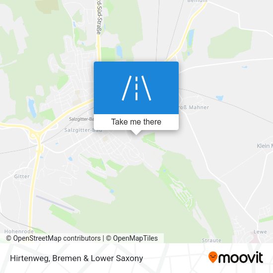 Hirtenweg map