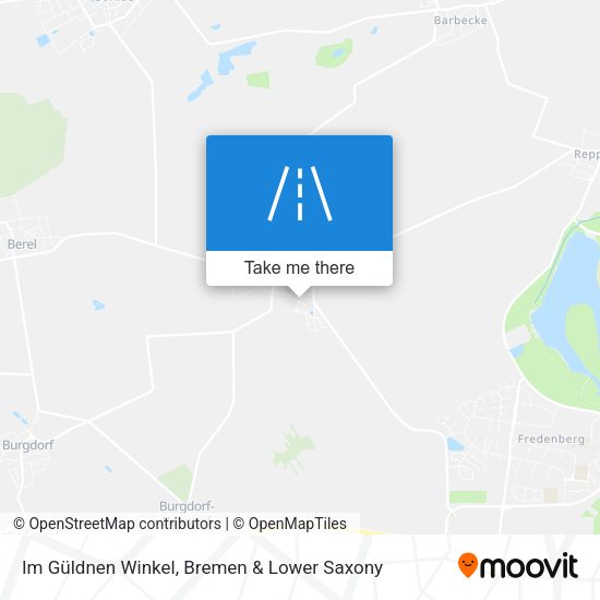 Im Güldnen Winkel map