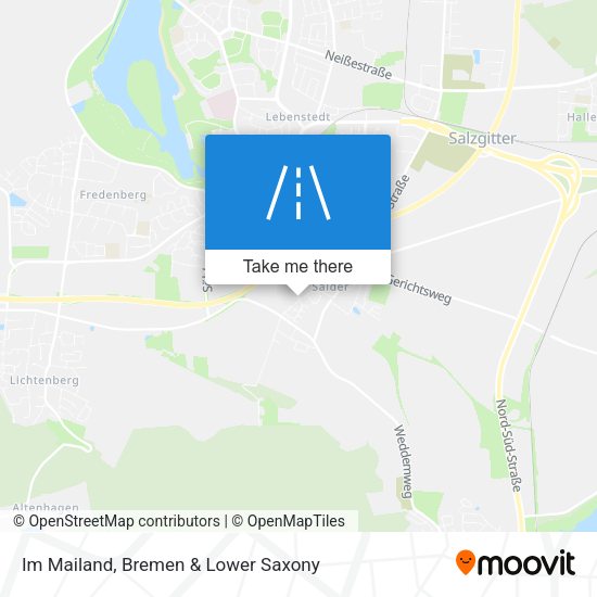 Im Mailand map