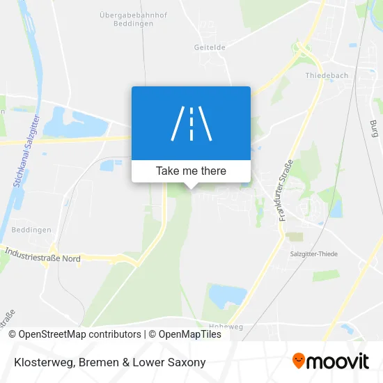 Карта Klosterweg