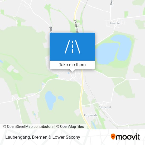 Laubengang map