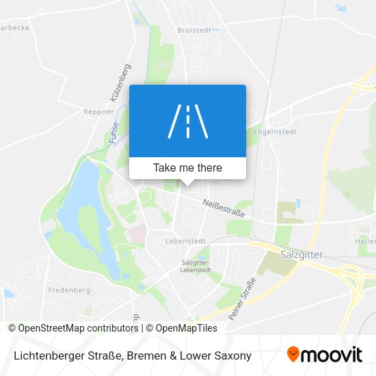 Lichtenberger Straße map