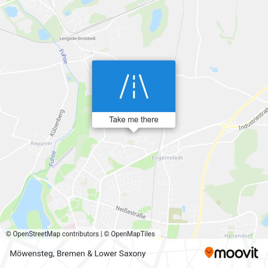 Möwensteg map