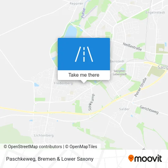 Карта Paschkeweg