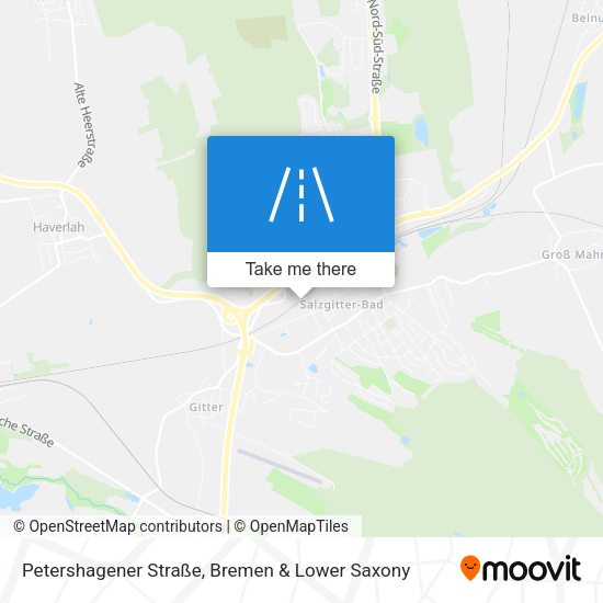 Petershagener Straße map