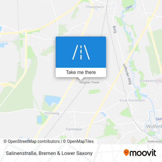 Salinenstraße map