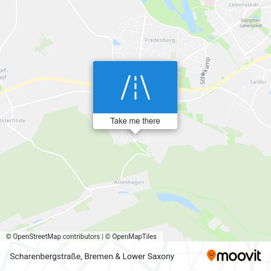 Scharenbergstraße map