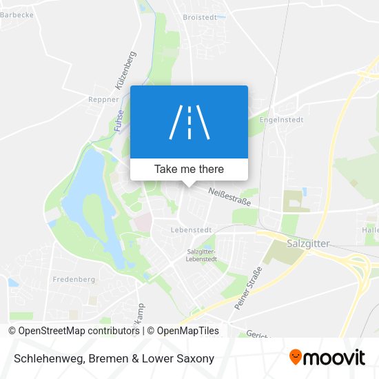Schlehenweg map