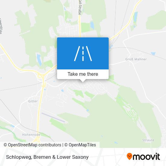 Schlopweg map