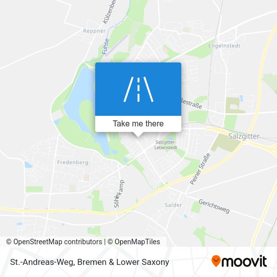 St.-Andreas-Weg map