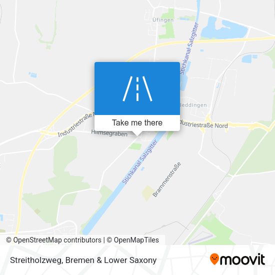 Streitholzweg map