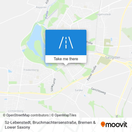 Sz-Lebenstedt, Bruchmachtersenstraße map
