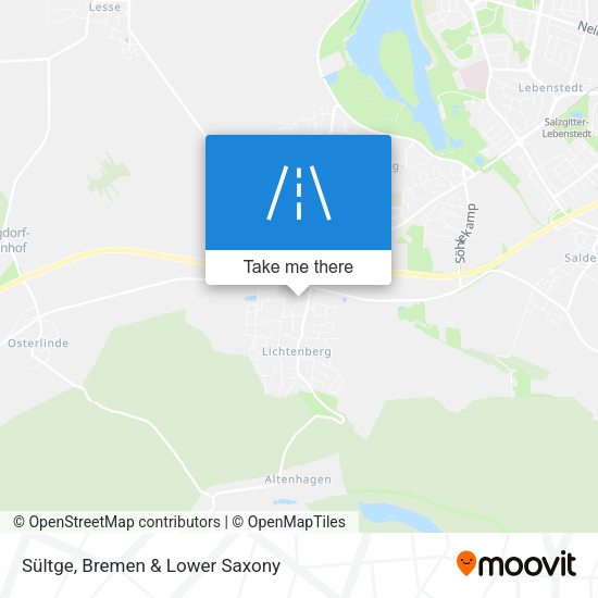 Sültge map