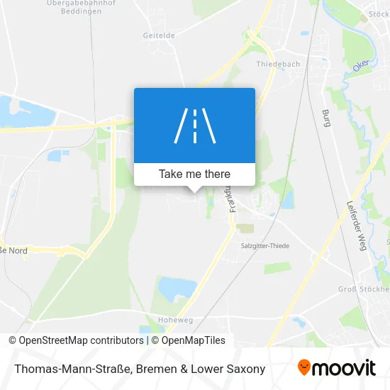 Карта Thomas-Mann-Straße