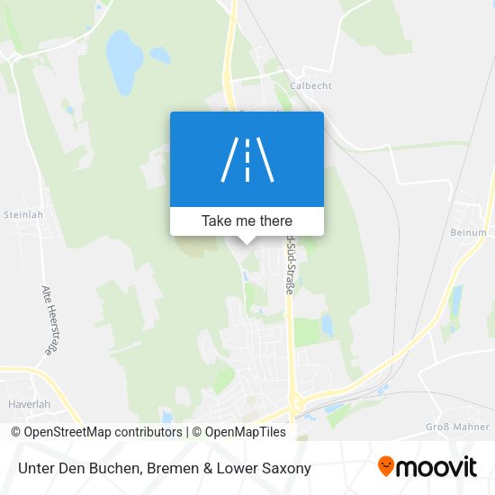 Unter Den Buchen map