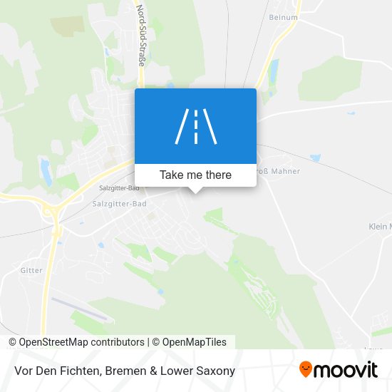 Vor Den Fichten map