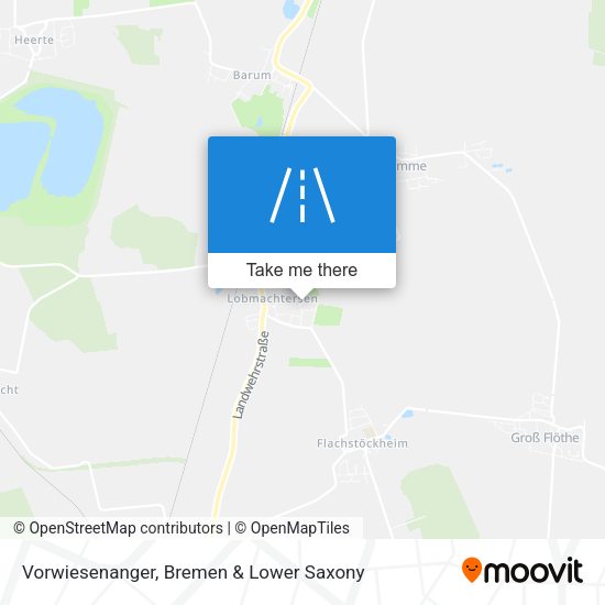 Vorwiesenanger map