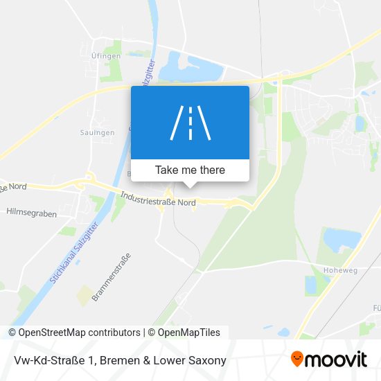 Vw-Kd-Straße 1 map