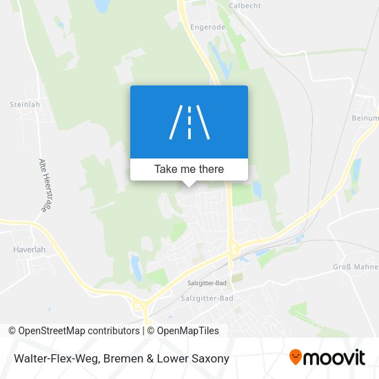 Walter-Flex-Weg map