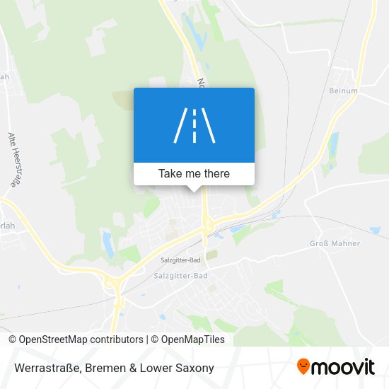 Werrastraße map