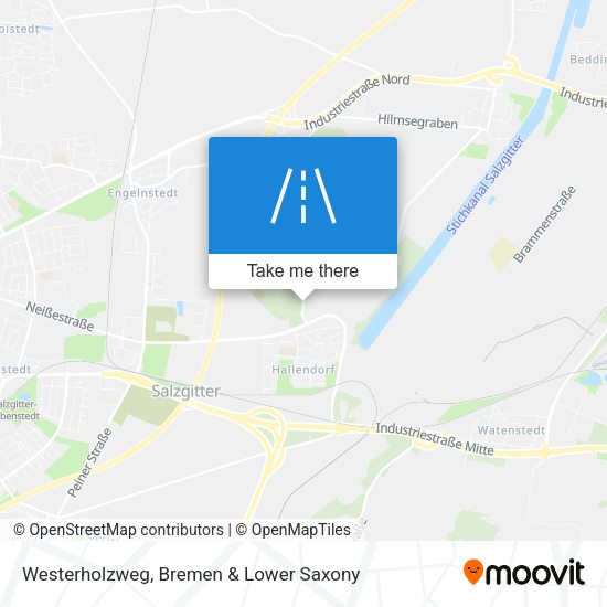 Westerholzweg map