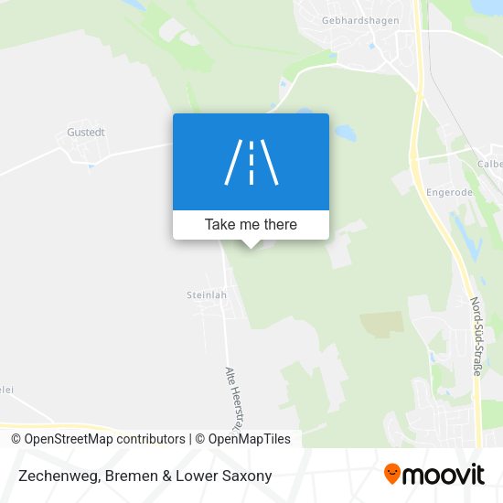 Zechenweg map