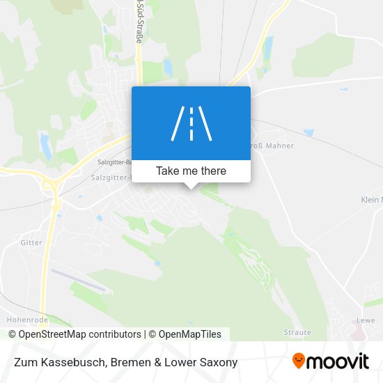 Zum Kassebusch map