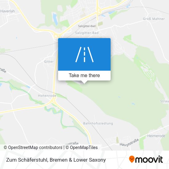 Zum Schäferstuhl map